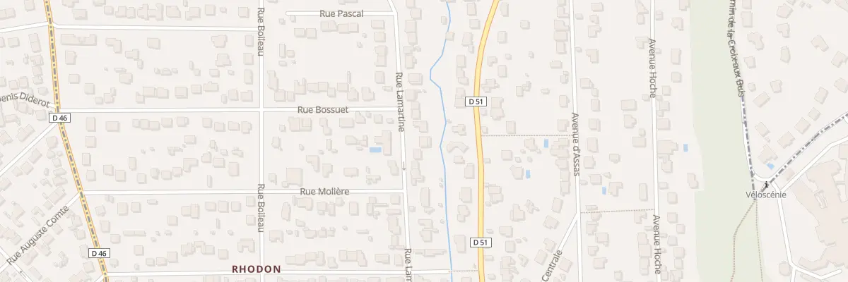 Plan du 80 Rue Lamartine à Saint-Rémy-lès-Chevreuse