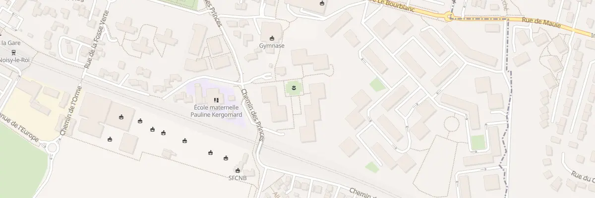 Plan du 5 Res des Princes à Noisy-le-Roi