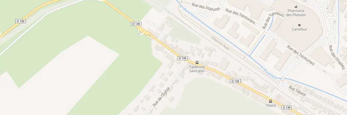 Plan du 85 Rue du Faubourg Saint-Jean à Beauvais