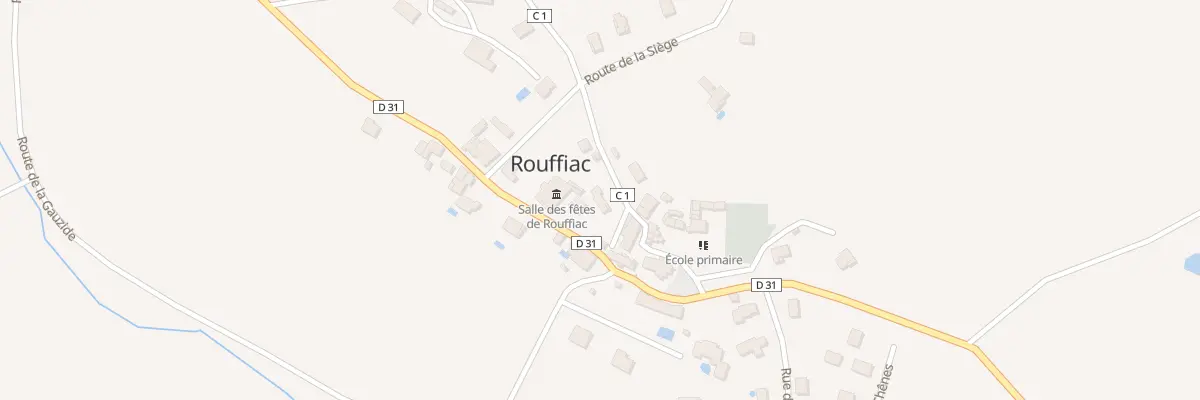 Plan du 9 Rue du Château à Rouffiac
