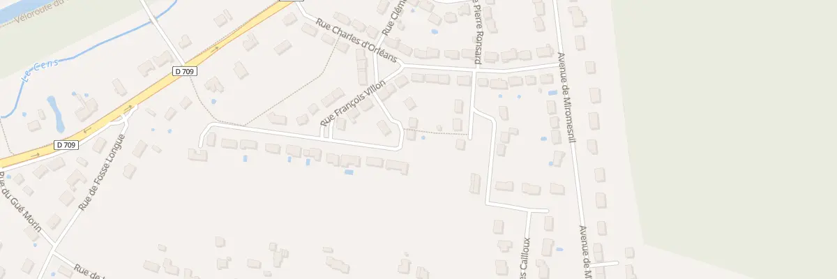 Plan du 85 Rue Agrippa d’Aubigné à Mardié