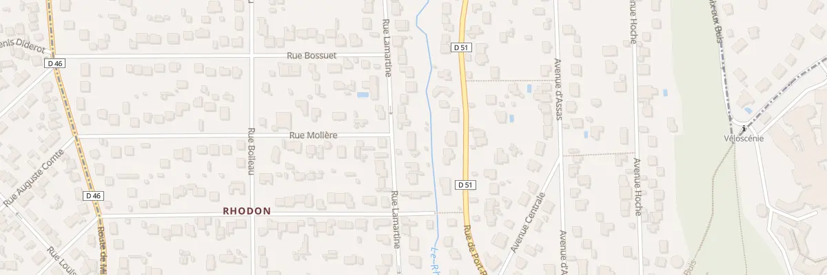 Plan du 70 Rue Lamartine à Saint-Rémy-lès-Chevreuse