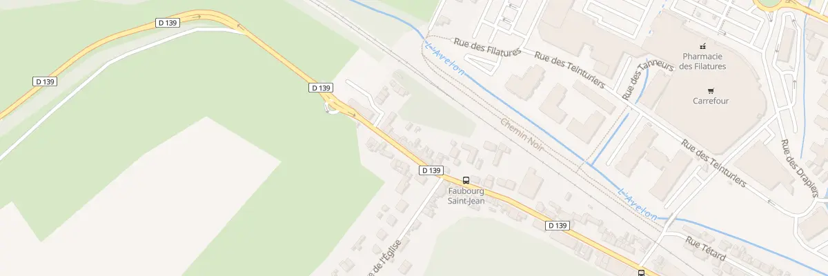 Plan du 112 Rue du Faubourg Saint-Jean à Beauvais