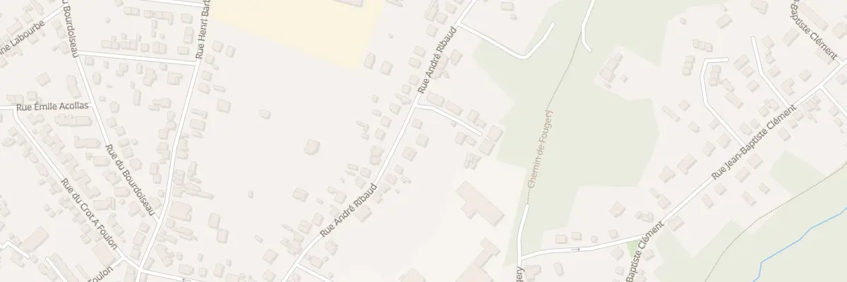 Plan du 46 Rue André Ribaud à Vierzon