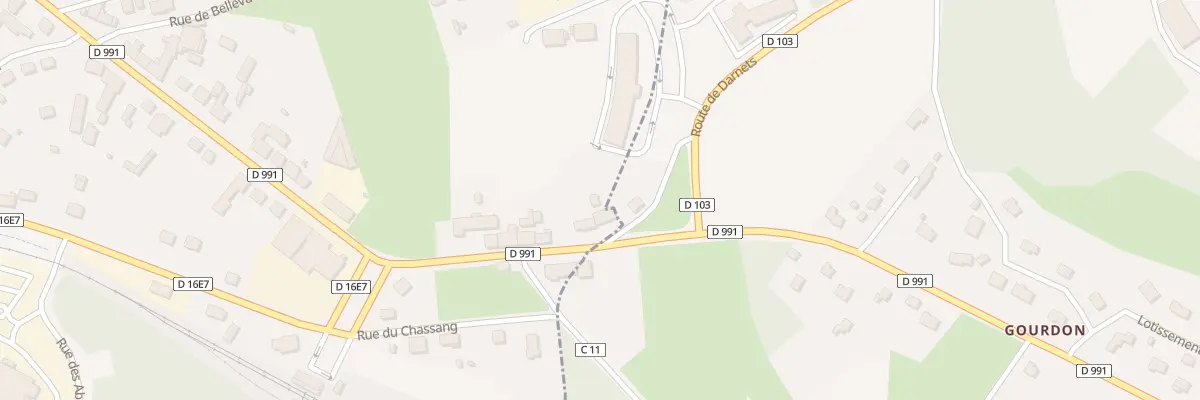 Plan du 125 Av Ventadour à Moustier-Ventadour