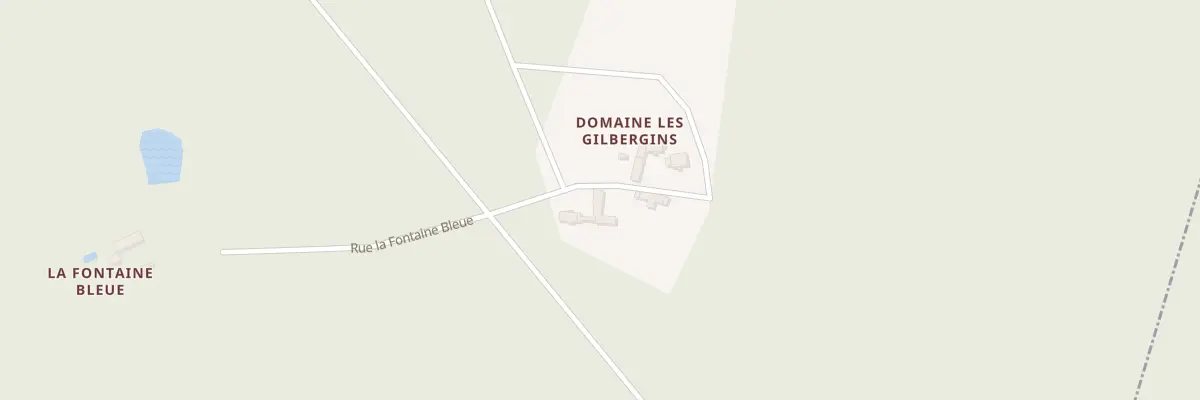 Plan du 640 Les Gilbergins à Nouan-le-Fuzelier