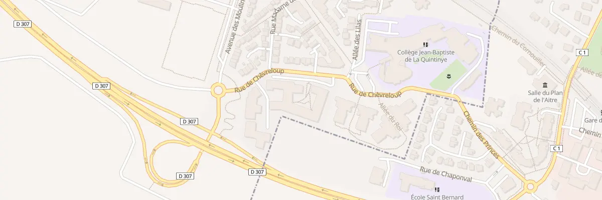 Plan du 6 Rue de Chevreloup à Noisy-le-Roi