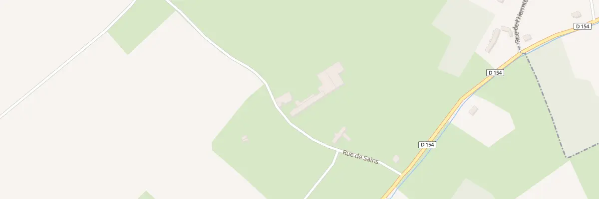 Plan du 6 Rue de Sains à Fressin