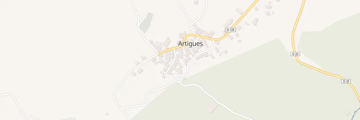 Plan du 91 Le Village à Artigues
