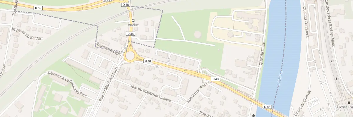 Plan du 5 Rue du Gal Schweisguth à Andrésy