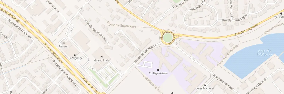Plan du 8 Clos Alphonse Daudet à Guyancourt