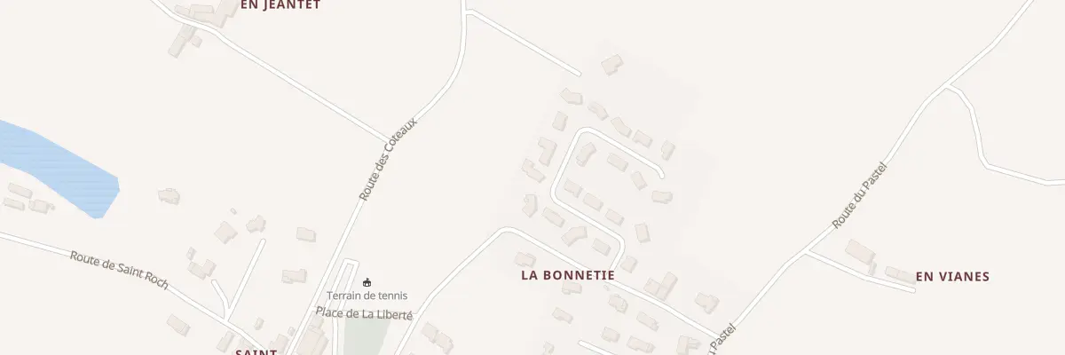 Plan du 14 Imp Lotissem Domaine Bonnetie à Saint-Germain-des-Prés