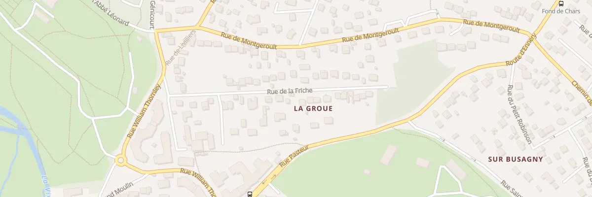 Plan du 28 Rue de la Friche à Osny