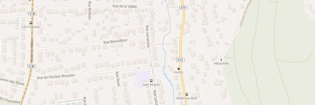 Plan du 32 Rue Lamartine à Saint-Rémy-lès-Chevreuse