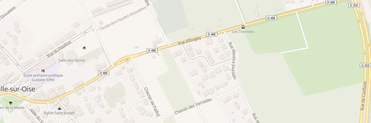 Plan du 3 Rue de la Garenne à Neuville-sur-Oise