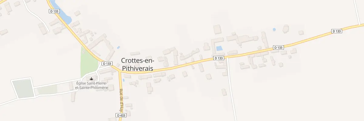 Plan du 12 Rue de la Mairie à Crottes-en-Pithiverais
