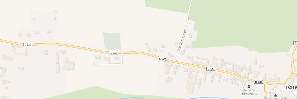 Plan du 35 Rue de Poix à Frémontiers