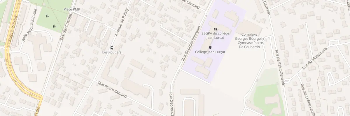 Plan du 40 Rue Georges Bourgoin à Achères