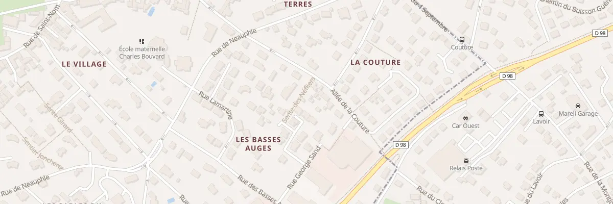 Plan du 5055 Rue des Néfliers à Saint-Germain-en-Laye