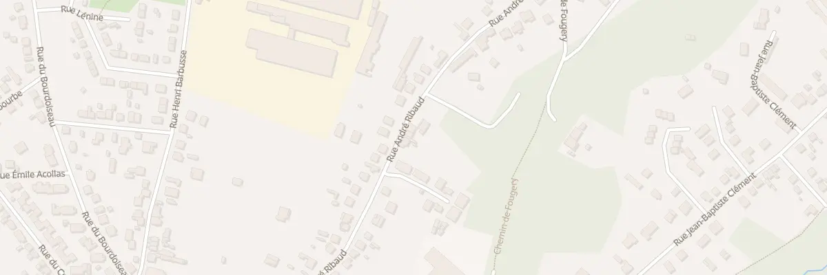 Plan du 54B Rue André Ribaud à Vierzon