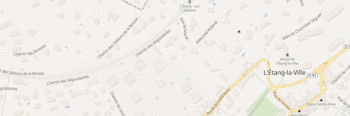 Plan du 9 Rue de Mareil à L’Étang-la-Ville