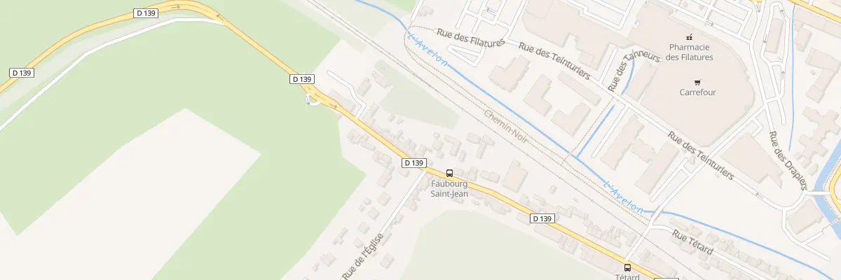 Plan du 100 Rue du Faubourg Saint-Jean à Beauvais
