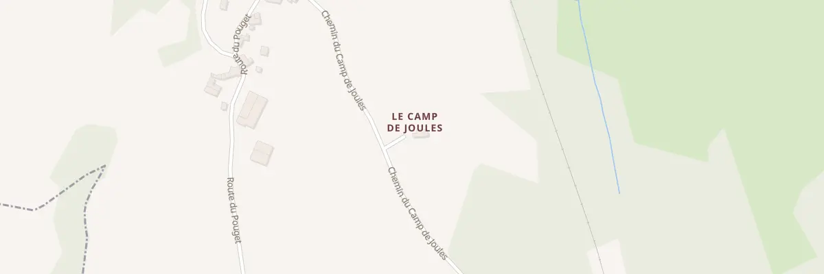 Plan du 5118 Le Pouget à Saint-Igest