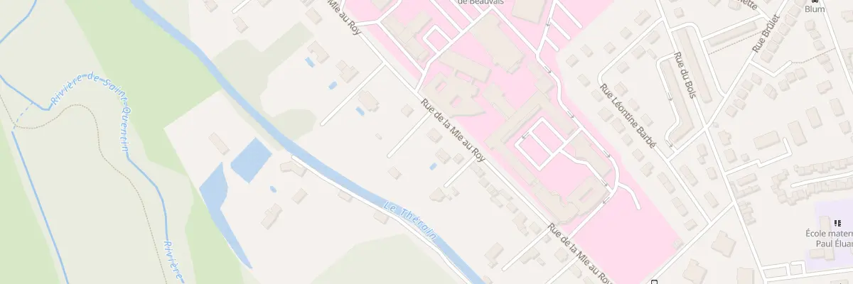 Plan du 77 Rue de la Mie au Roy à Beauvais