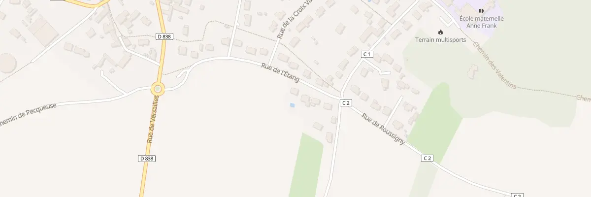 Plan du 9 Rue de l’Etang aux Molières