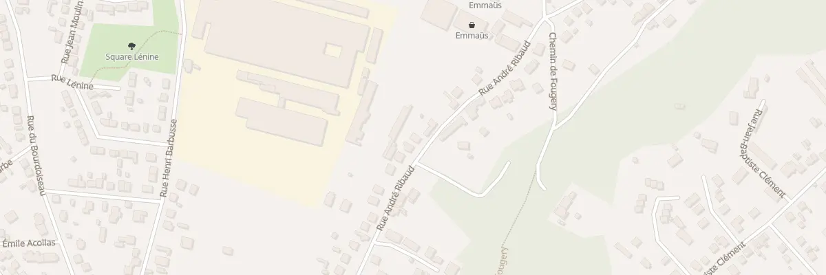 Plan du 65 Rue André Ribaud à Vierzon