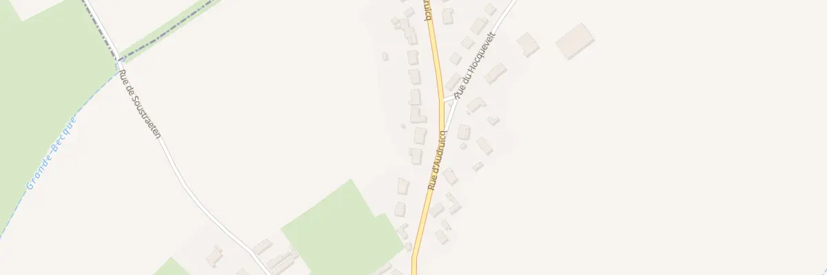 Plan du 438 Rue d’Audruicq à Zutkerque