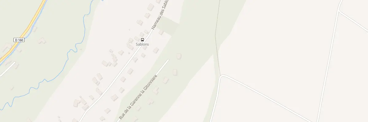 Plan du 28 Rue La Garenne La Gitonniere à Chalo-Saint-Mars