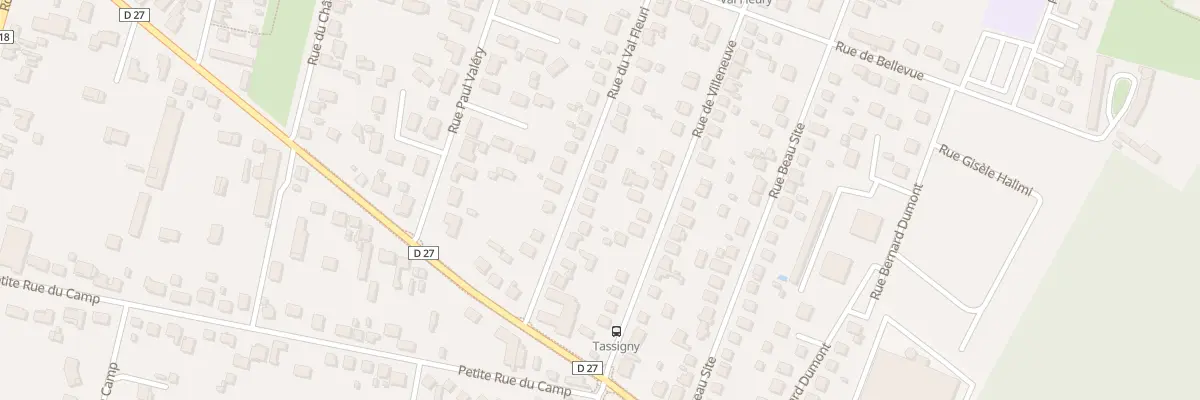 Plan du 69 Rue du Val Fleury à Vierzon