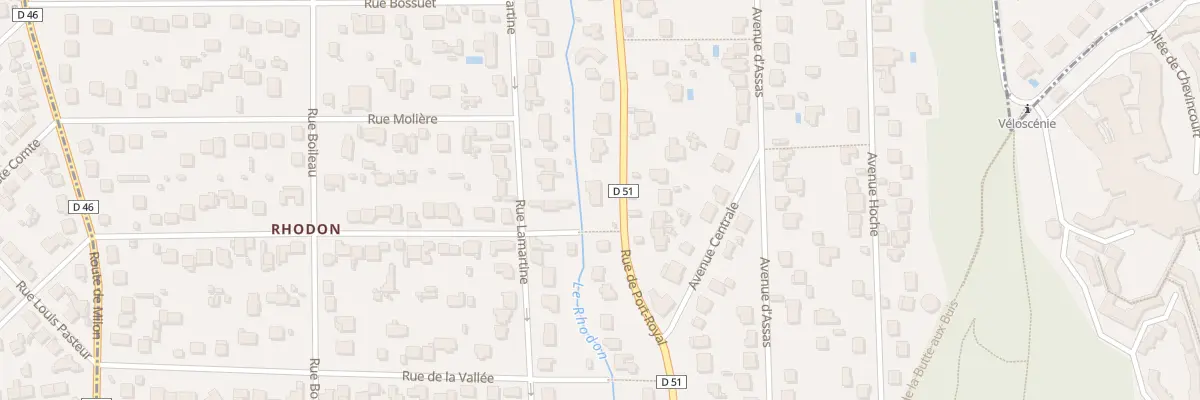 Plan du 51 Rue de Port Royal à Saint-Rémy-lès-Chevreuse