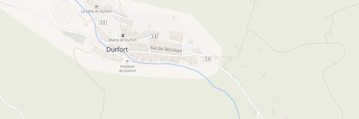 Plan du 3 Rue des Martineurs à Durfort