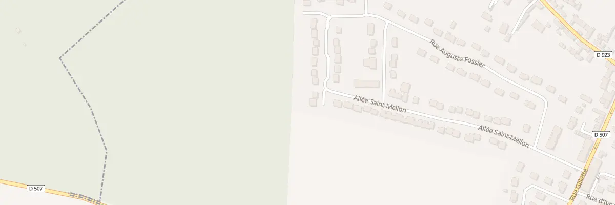 Plan du 26 Rue Saint Mellon à Villeneuve-les-Sablons