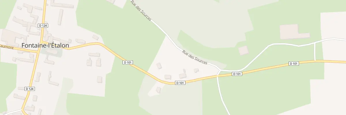 Plan du 15 Rue de Quoeux à Fontaine-l’Étalon