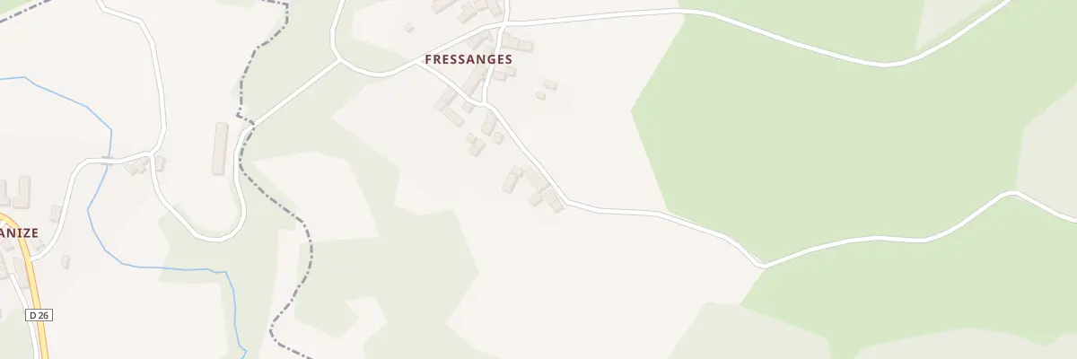 Plan du 5 Fressange à Vallière
