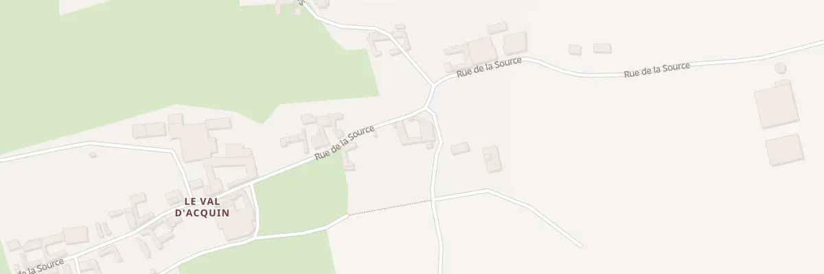 Plan du 15 Rue de la Source à Acquin-Westbécourt