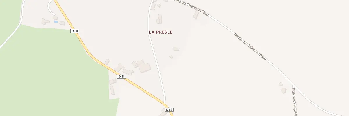 Plan du 5146 La Presle à Thevet-Saint-Julien