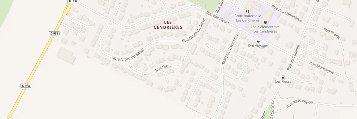 Plan du 2 Rue Fegui à Limours