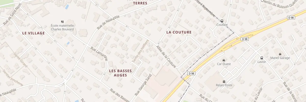 Plan du 20 Rue des Néfliers à Saint-Germain-en-Laye