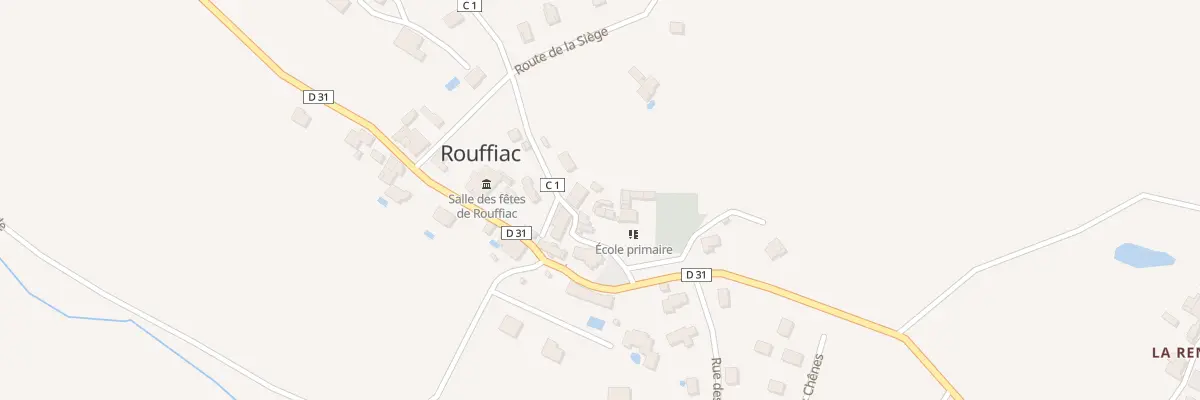 Plan du 6 Rue du Château à Rouffiac