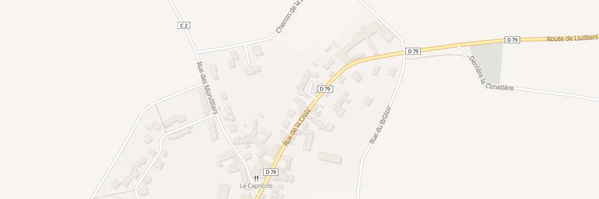 Plan du 11B Rue de la Croix à Génicourt