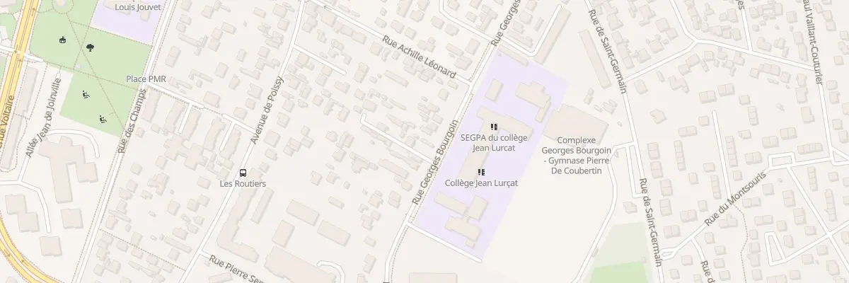 Plan du 24 Rue Georges Bourgoin à Achères