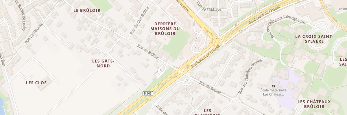 Plan du 69 Rue du Brûloir à Cergy