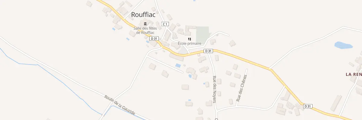 Plan du 3 Rue des Tilleuls à Rouffiac