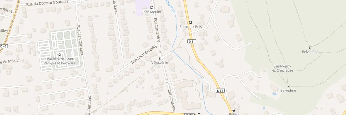 Plan du 10 Rue Lamartine à Saint-Rémy-lès-Chevreuse