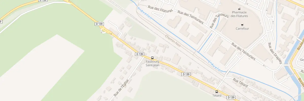 Plan du 90 Rue du Faubourg Saint-Jean à Beauvais