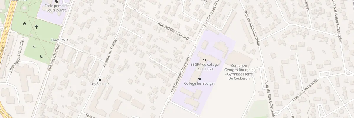 Plan du 18 Rue Georges Bourgoin à Achères